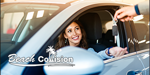 Beach Collision in Orange County California as a certified body shop for Tesla, Land Rover, Jaguar, BMW, Jeep, Kia, Hyundai, Nissan, Dodge, Ram, Alfa Romeo, VW and more deliver cars back to happy customers.